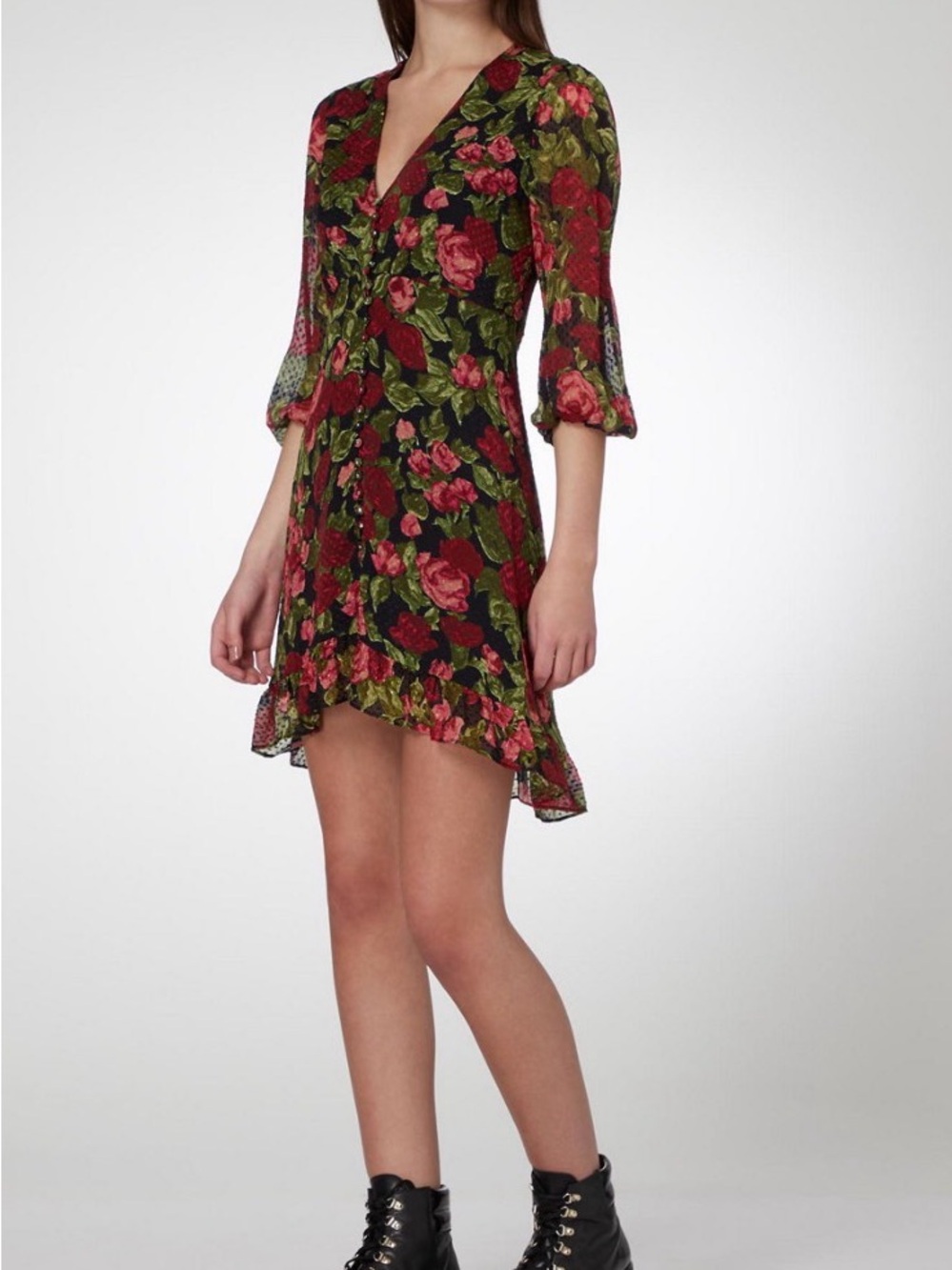 The Kooples Short Floral Dress